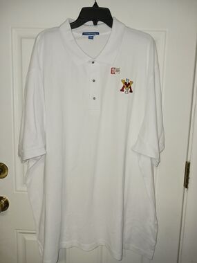 5XL VMI Polo w/Red and Yellow Embroidered VMI Crest